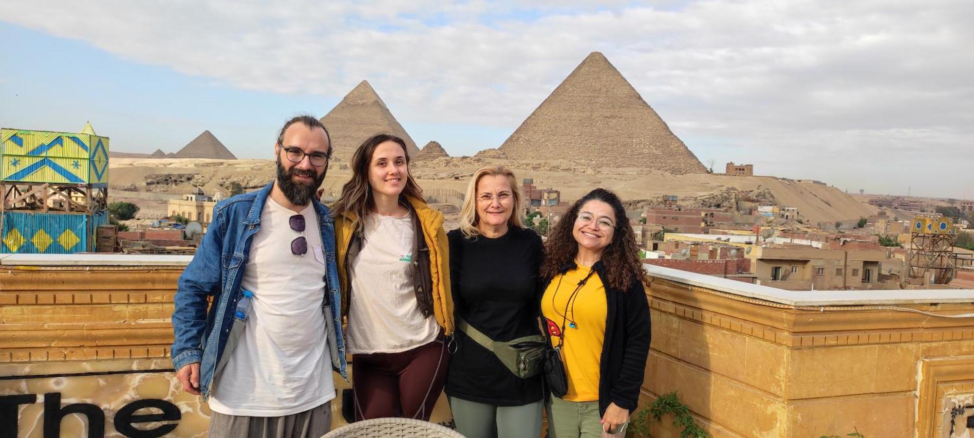 Pyramids Kingdom Hotel Kafret el-Gabal Екстериор снимка